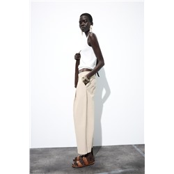 CHINO TROUSERS WITH DARTS