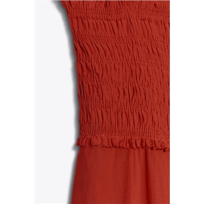 ZW COLLECTION COTTON MIDI DRESS