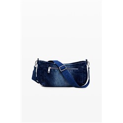 Bolso de hombro denim