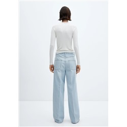 Jeans rectos tiro medio