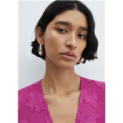 Caftán bordado floral