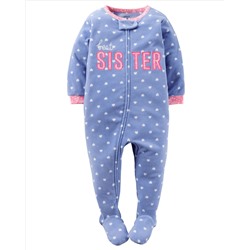 1-Piece Fleece  PJs
