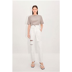 Camiseta Beige