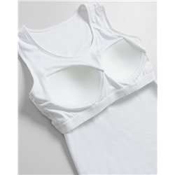 WOMEN'S COOL FITTED BRA TANK