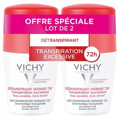 Vichy Deo Roll-On Stress Resist Anti-Transpirant 72h 2 x 50 ml