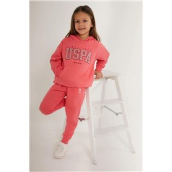 Kız Çocuk Pembe Pijama Takımı