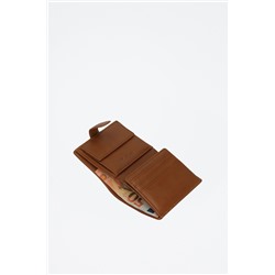 Cartera de piel Striking Marrón