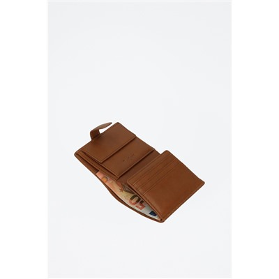 Cartera de piel Striking Marrón