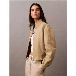 Nylon Bomber Jacket