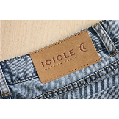 Летние тонкие свободные прямые джинсы из хлопка Tencel с высокой талией ICICL*E ОРИГИНАЛ!