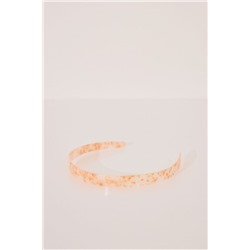 Diadema acetato naranja