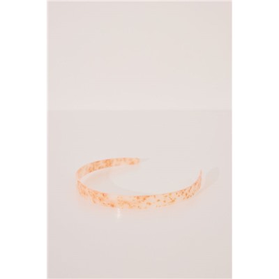 Diadema acetato naranja