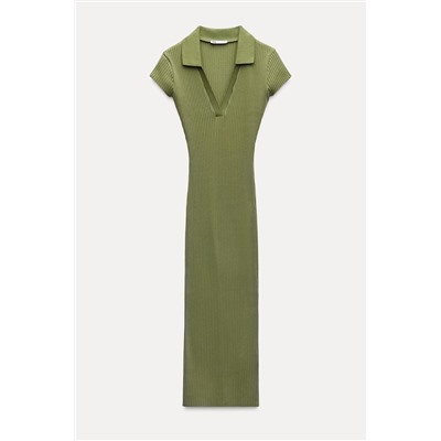 RIBBED DRESS