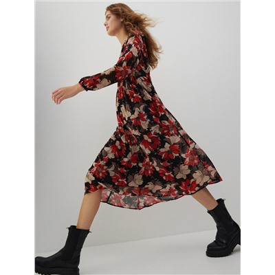 Gemustertes kleid