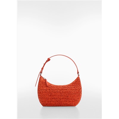 Bolso hombro fibra natural