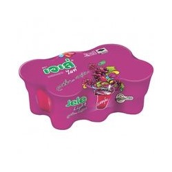 Виноградное желе в стаканчике с трубочкой Jele Light 6 шт по 125гр / Jele Light Jelly Grape Flavor 6 pcs*125g