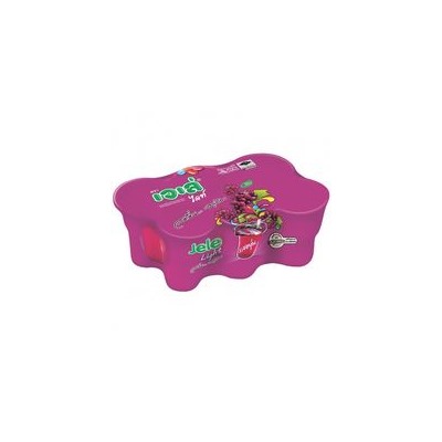 Виноградное желе в стаканчике с трубочкой Jele Light 6 шт по 125гр / Jele Light Jelly Grape Flavor 6 pcs*125g