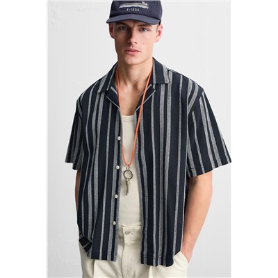 CAMISA ESTRUCTURA RAYAS