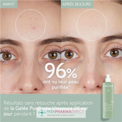 Caudalie Vinopure - Gelée Nettoyante Purifiante 150ml
