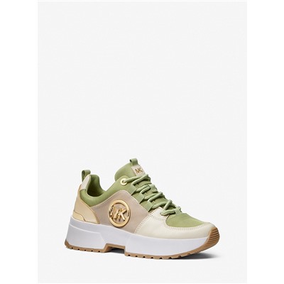 MICHAEL MICHAEL KORS Cosmo Canvas Trainer