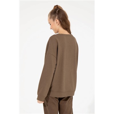 Kadın Coconut Bisiklet Yaka Sweatshirt