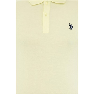 Erkek Su Yeşili Basic Polo Yaka Tişört