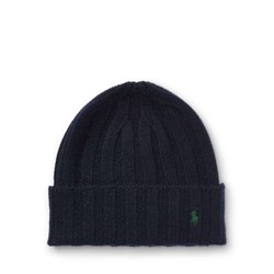 POLO RALPH LAUREN Wide-Rib Cashmere-Wool Cap