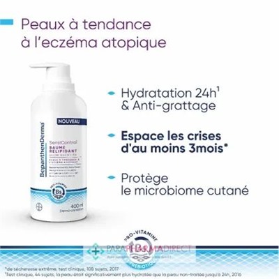 BepanthenDerma SensiControl Baume Relipidant 400ml