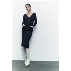 VESTIDO MIDI PUNTO