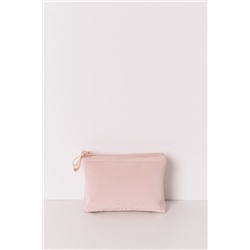 Neceser mediano rubber rosa
