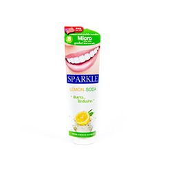 Зубная паста отбеливающая цитрусовая от Sparkle 90 гр / Sparkle Lemon Soda Toothpaste 90 g