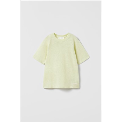 CAMISETA CON LINO TRUE NEUTRALS
