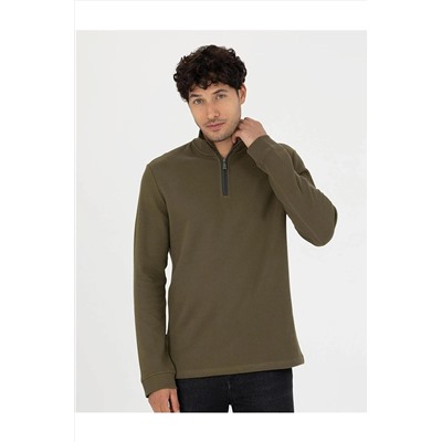 Pierre Cardin Haki Regular Fit Sweatshirt G021SZ082.000.1716003.VR027