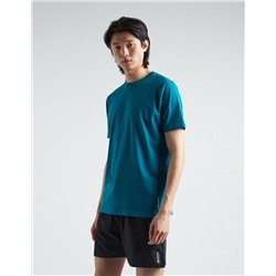 Reflective Technical T-shirt, Men, Blue