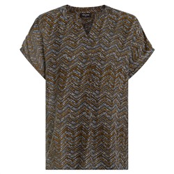 Damen Bluse mit Allover-Print