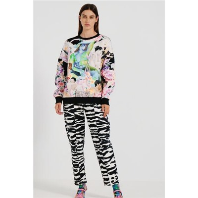 Sudadera felpa oversize