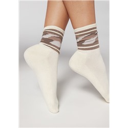 Kurze Sportsocken mit Camouflage-Muster