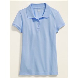 Uniform Pique Polo for Girls