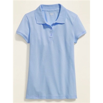 Uniform Pique Polo for Girls
