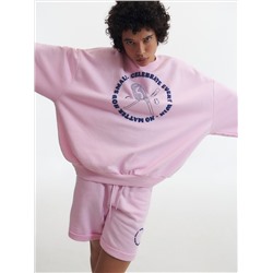 Bedrucktes Sweatshirt