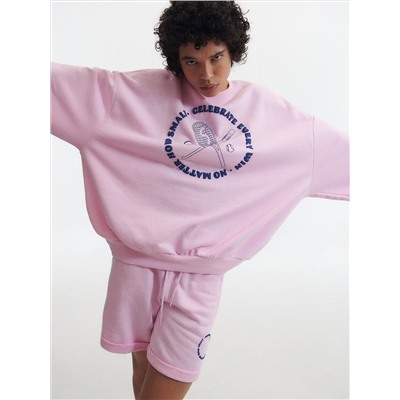 Bedrucktes Sweatshirt