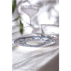 Reve Bleu Celeste Pasta Tabağı - Mavi/Beyaz - 19 cm