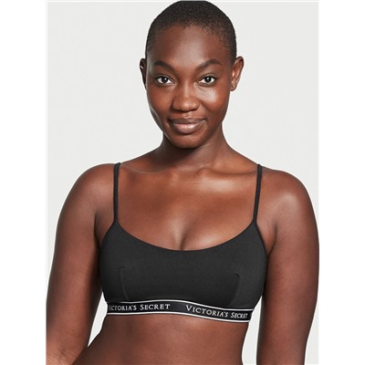 VICTORIA'S SECRET Logo Cotton Scoop Bralette