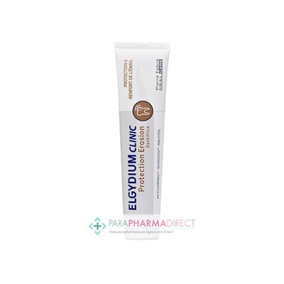 Elgydium Clinic Protection Erosion Dentifrice Protection & Renfort de l'Email 75ml