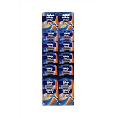 Gillette, Blue-3 Kartela Comfort (YENİ)