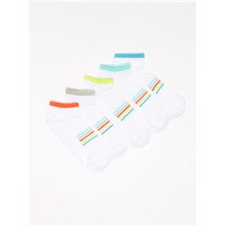 PACK OF 5 PAIRS OF MICROFIBRE SPORTS SOCKS
