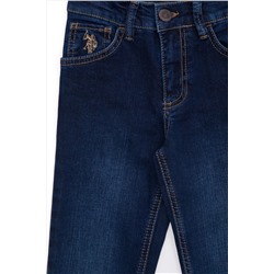 Kız Çocuk Mavi Jean Pantolon