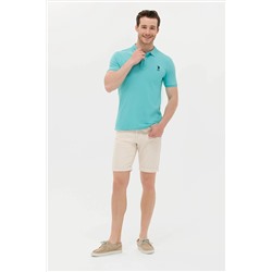 Erkek Mint Basic Polo Yaka Tişört