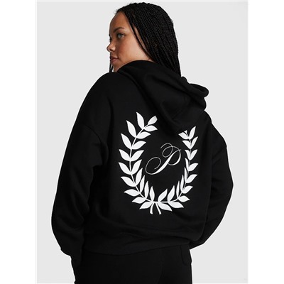 PINK IVY FLEECE FULL-ZIP HOODIE