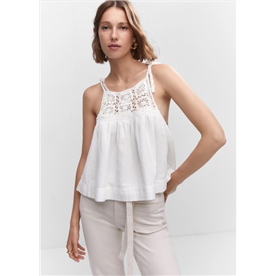 Top panel crochet